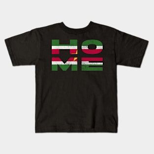 Home Suriname Flag Surinamese Kids T-Shirt